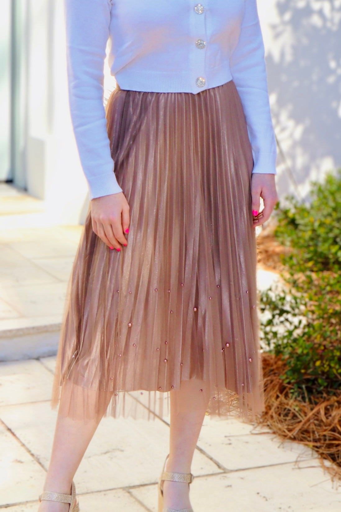 Pearl Midi Skirt