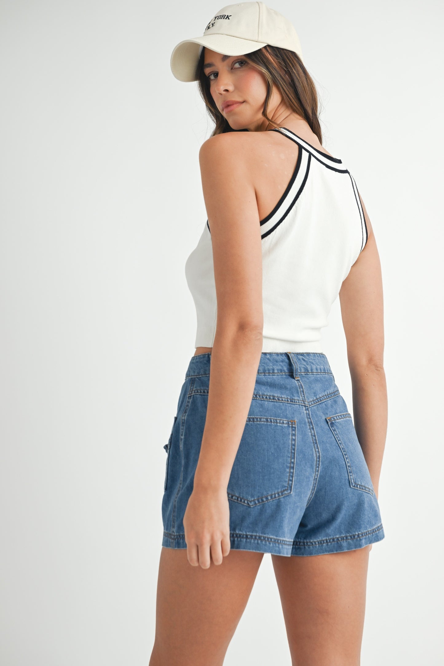 Rosealie Denim Shorts