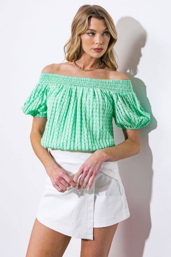 Cadie Woven top