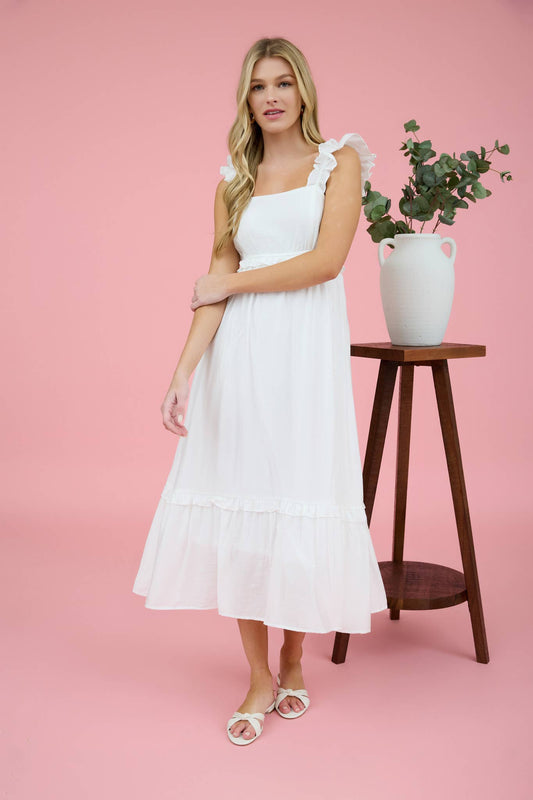 Chasing Sunshine White Dress