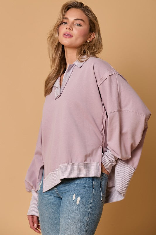 Dusty Lavender Pullover