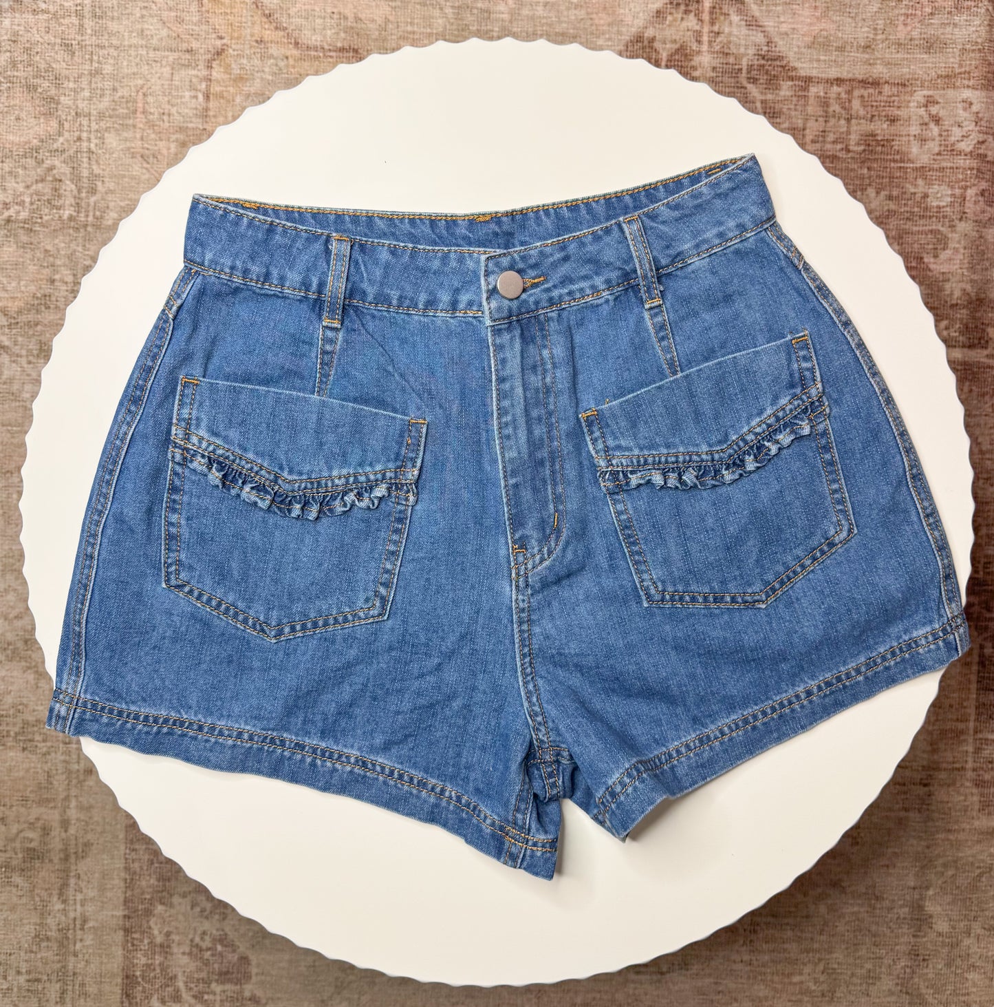 Rosealie Denim Shorts