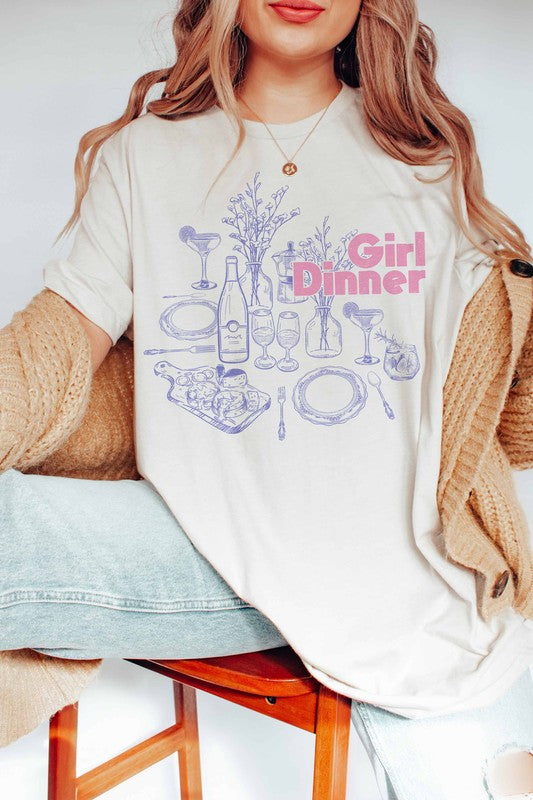 Girl Dinner Tee