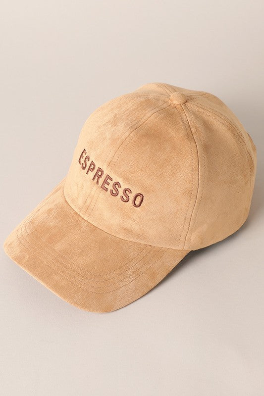 Espresso Suede Hat