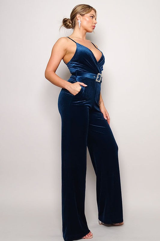 Samba Rhinestone Jumpsuit