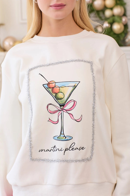 Martini Please Pullover