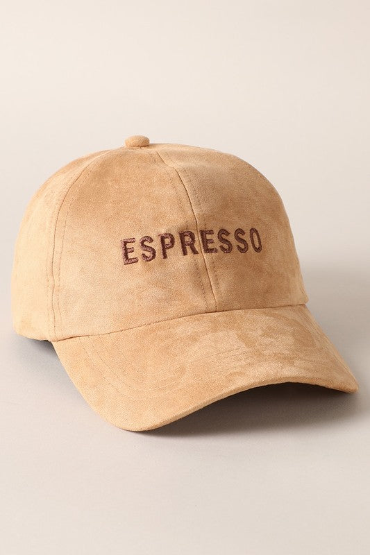 Espresso Suede Hat