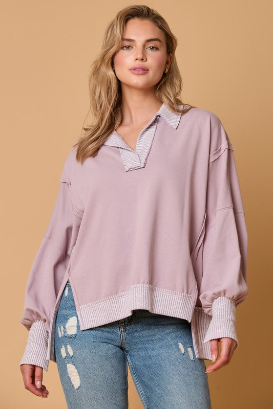 Dusty Lavender Pullover