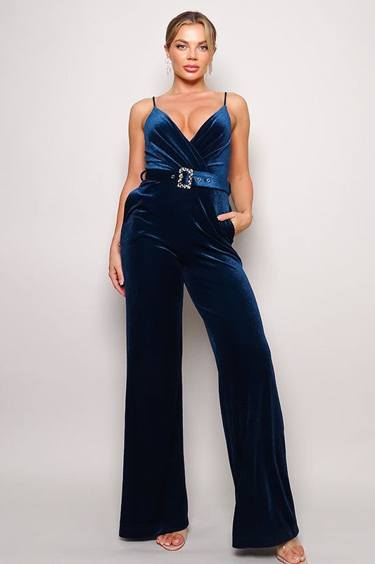 Samba Rhinestone Jumpsuit