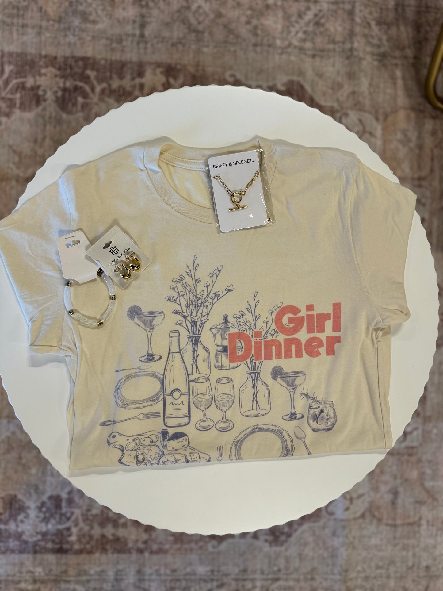 Girl Dinner Tee