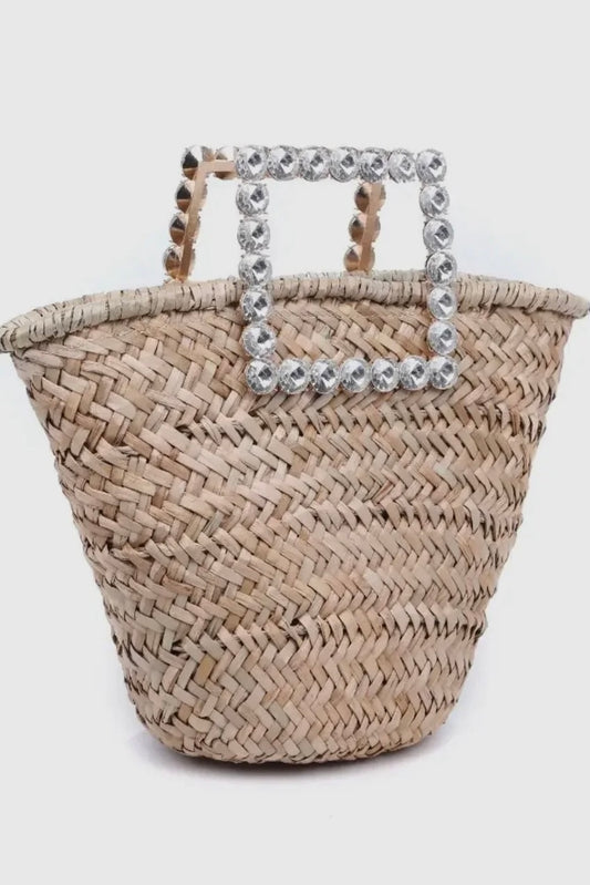 Chasity Rhinestone Tote