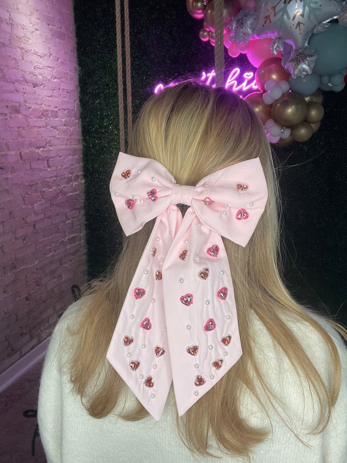 Valentines Hair Bow