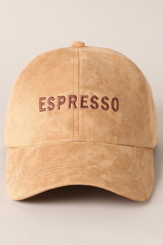 Espresso Suede Hat