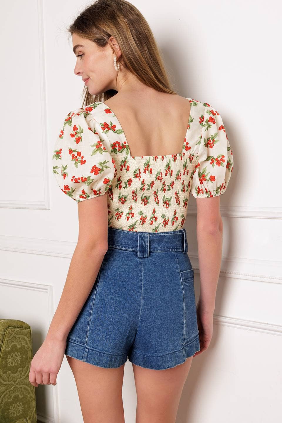 Berrie Crop Top