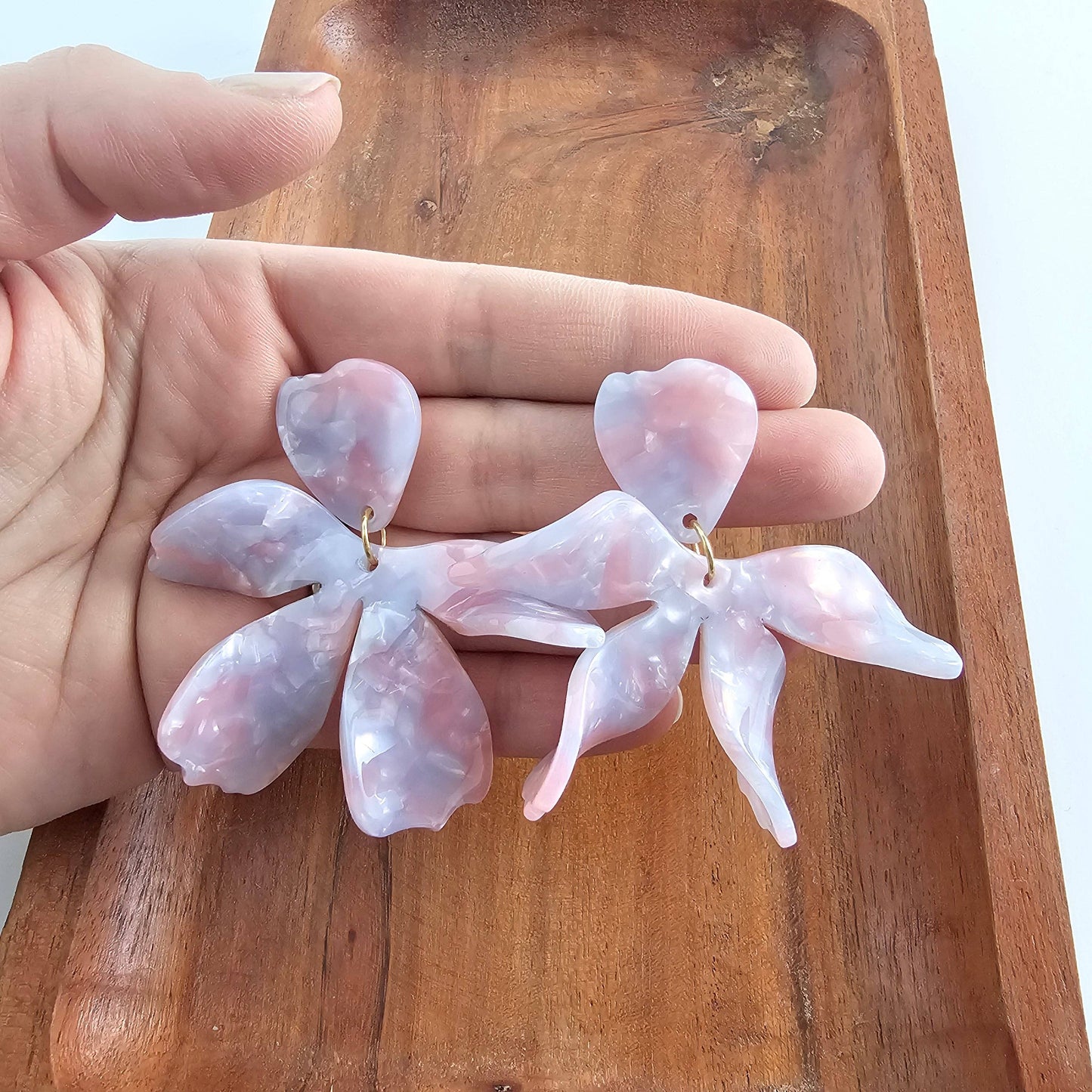 Jasmine Pink Earrings