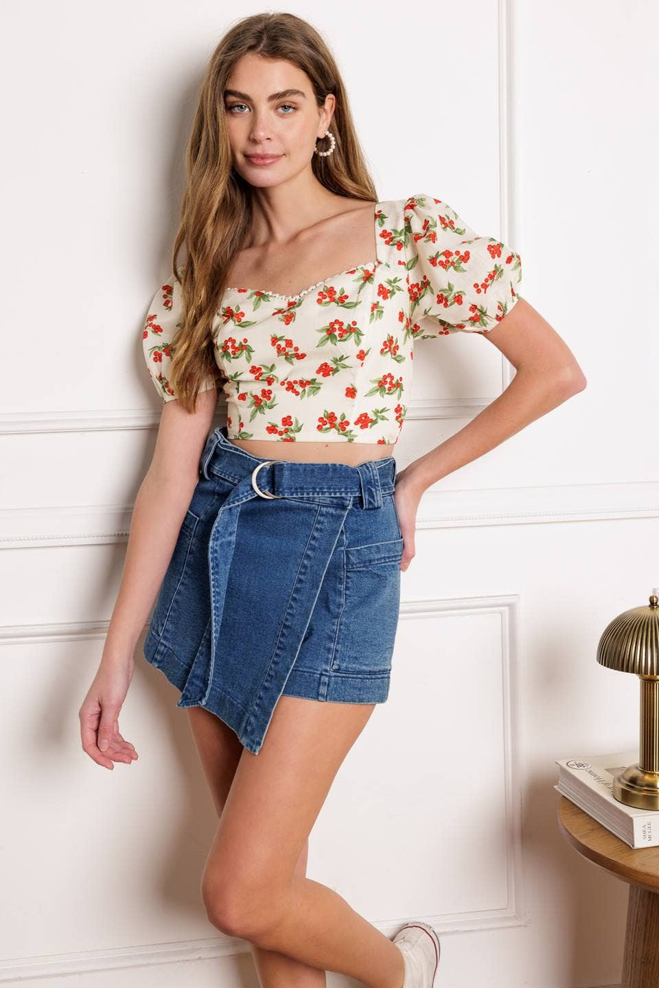 Berrie Crop Top