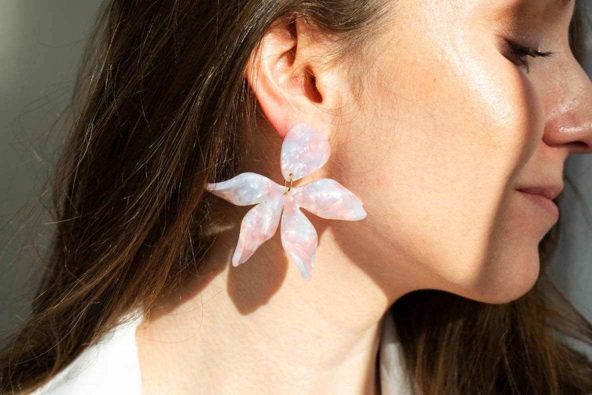 Jasmine Pink Earrings